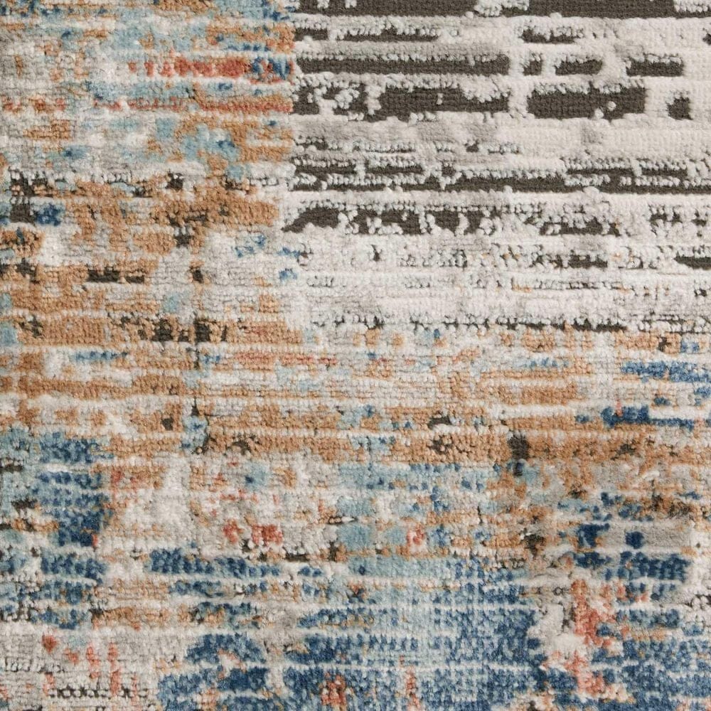 Loloi II Bianca  3&#39;4&quot; x 5&#39;7&quot; Ash and Multicolor Area Rug, , large