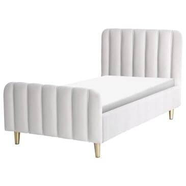 Baby Appleseed Gatsby Toddler Bed in Sterling Velvet, , large