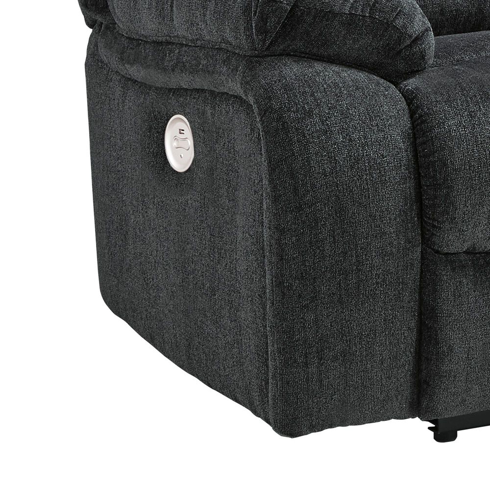 Ashley Draycoll Power Reclining Sofa in Slate, , large