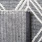Safavieh Natura NAT478A 3" x 5" Ivory and Black Area Rug, , large
