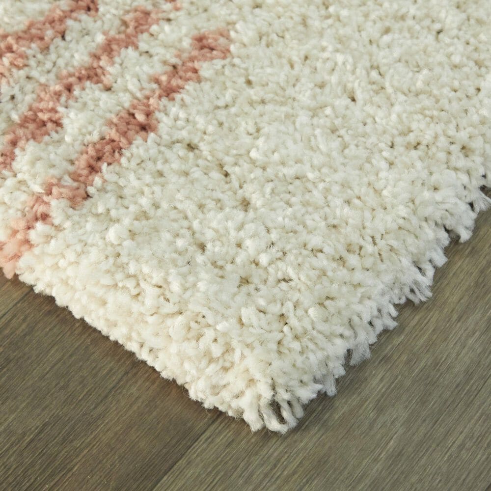 Balta Rugs Rupa 3090660 8&#39;9&quot; x 12&#39; White and Pink Area Rug, , large