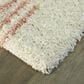 Balta Rugs Rupa 3090660 8"9" x 12" White and Pink Area Rug, , large