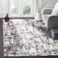 Safavieh Skyler SKY193R 10" x 14" Grey and Purple Area Rug, , large