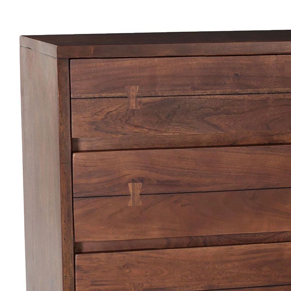 Home Trends &amp; Design Aspen 3-Piece Queen Bedroom Set in Walnut Brown and Antique Zinc, , large