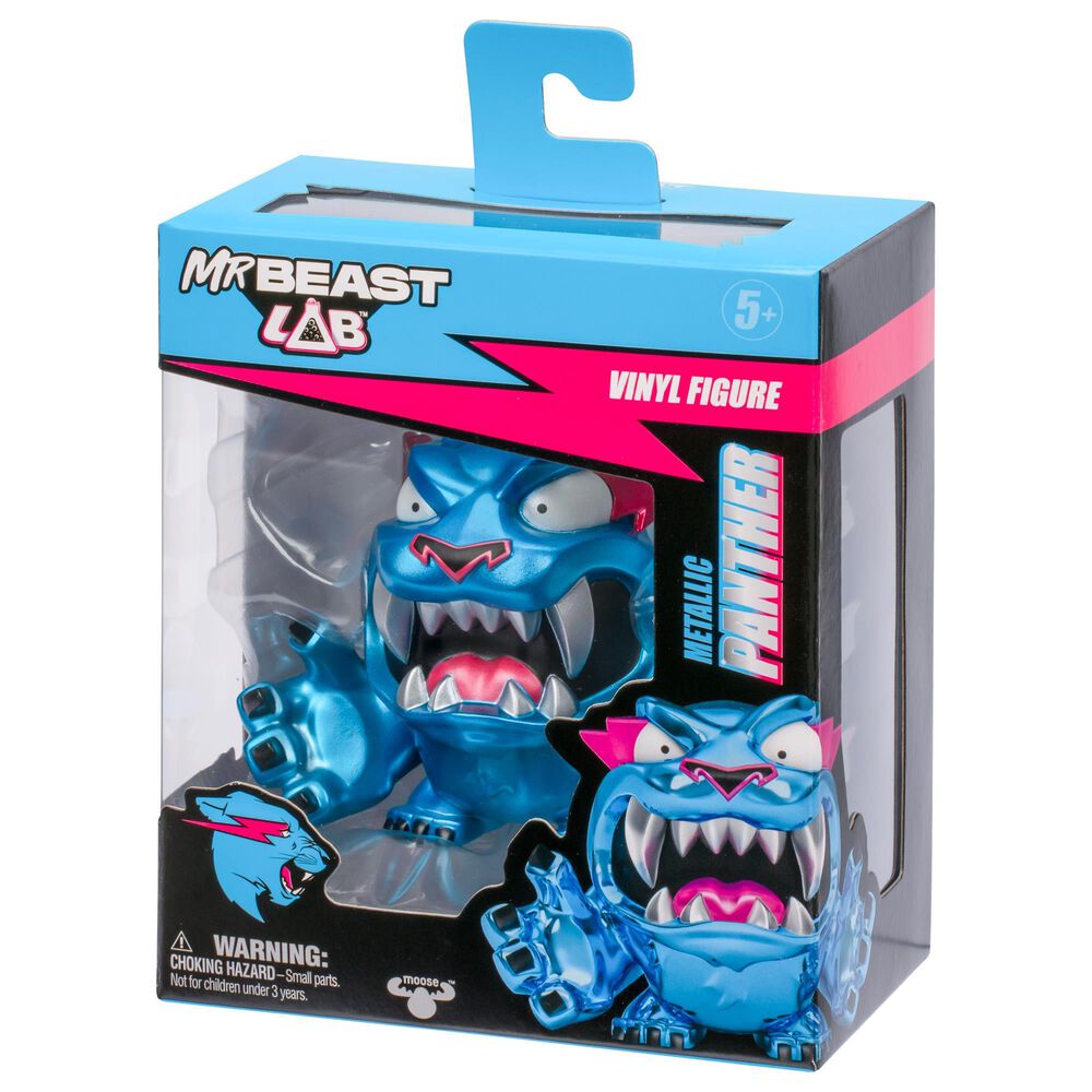 Mr. Beast Lab Metallic Panther Action Figure in Blue, , large