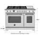 Bertazzoni Heritage 7.1 Cu. Ft. Freestanding Gas Range in Stainless Steel, , large