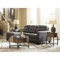Signature Design by Ashley Venaldi Left Facing Sofa Chaise in Gray, , large