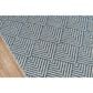 Momeni Como COM-3 3" x 8" Blue Runner, , large