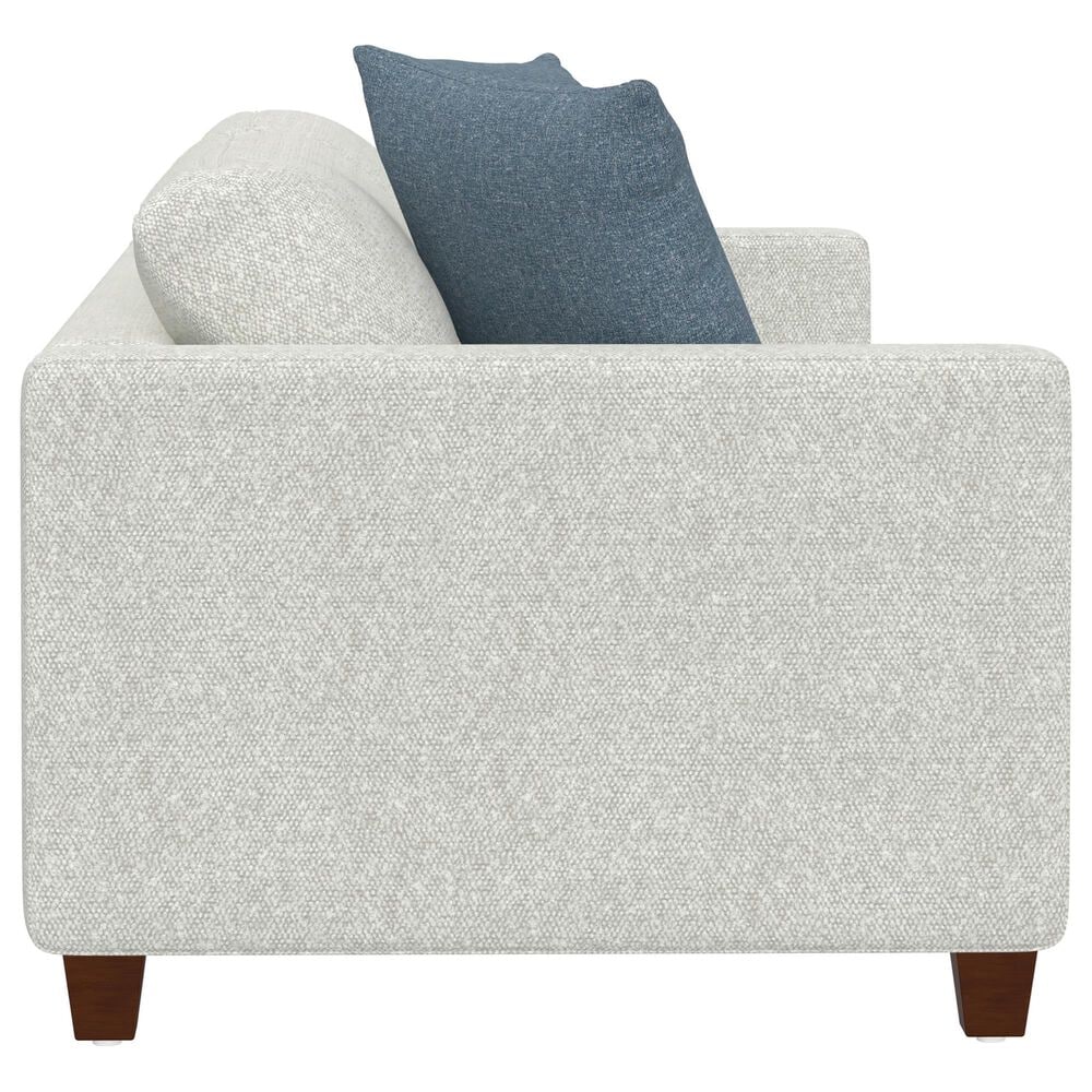 Emerald Home Furnishings Bianca Stationary Sleeper Sofa in Snowdrift, , large