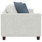 Emerald Home Furnishings Bianca Stationary Sleeper Sofa in Snowdrift, , large