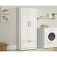 Sauder Homeplus Wardrobe in Soft White, , large