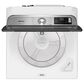Maytag 5.2 Cu. Ft. Smart Top Load Washer and 7.4 Cu. Ft. Smart Gas Top Load Dryer Laundry Pair in White, , large