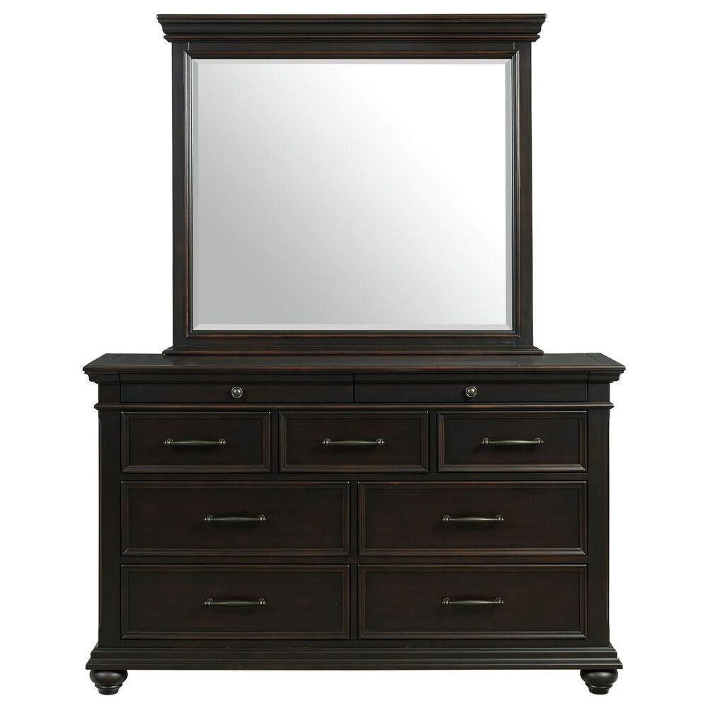 Mayberry Hill Slater 4-Piece Queen Storage Bedroom Set in Black, , large