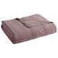 Hallmart Collectibles Sierra 3-Piece King Coverlet Set in Eggplant, , large