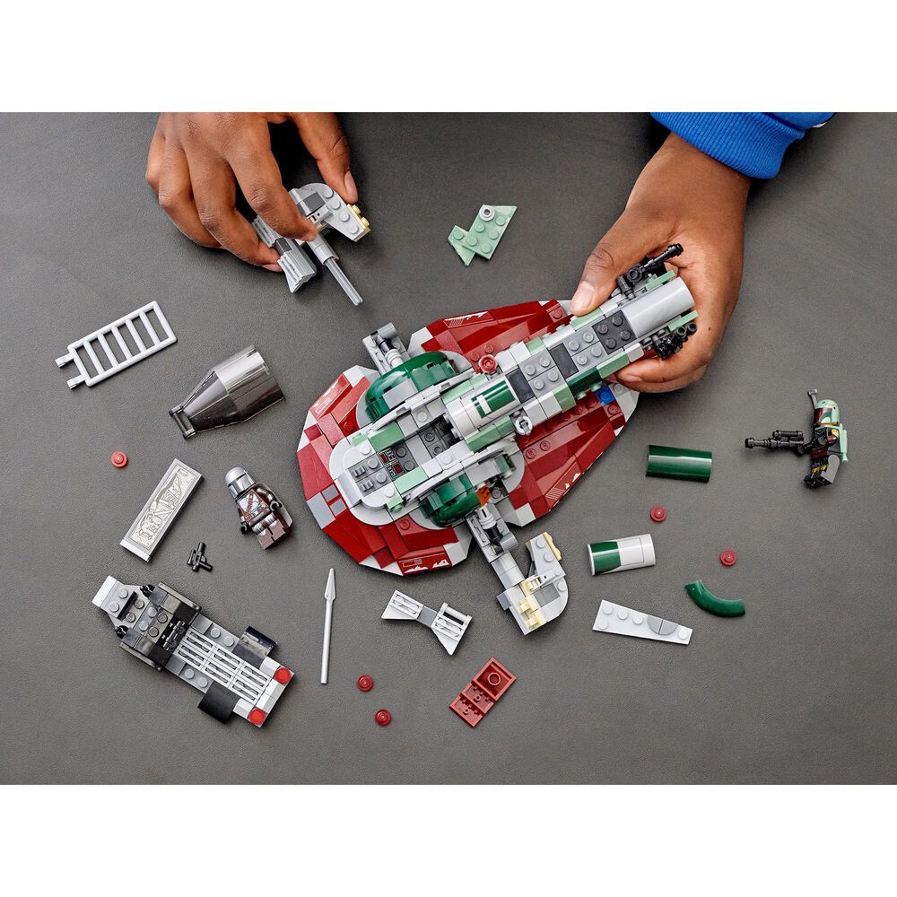 LEGO Star Wars Boba Fetts Starship Building Set, , large