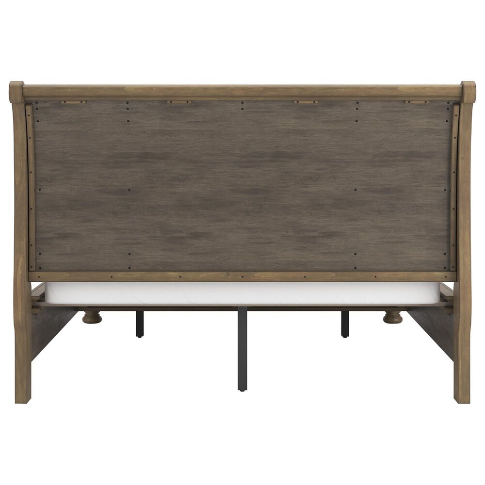Ashley Feddinger California King Storage Sleigh Bed in Chestnut Brown, , large