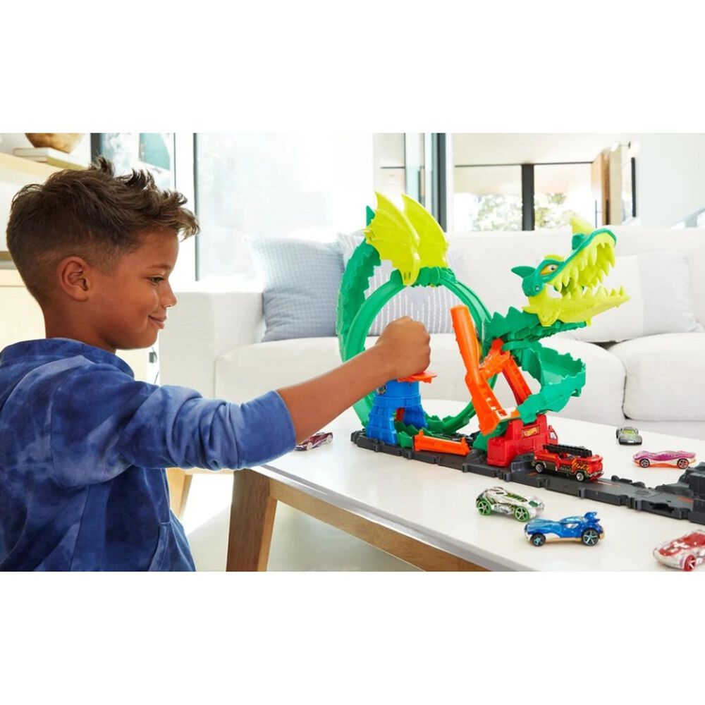 Hot Wheels Dragon Drive Firefight, , large