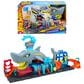 Hot Wheels 1:64 Scale City Ultra Shark Car Wash Station with Color Reveal Toy Car, , large