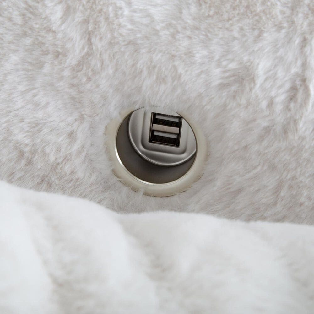 Moore Furniture Grand Home Theatre Chaise Lounge in Badgley Pearl, , large