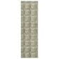 Dalyn Rug Company Soft Essentials Chevron Olive 2"3" x 7"6" Runner, , large