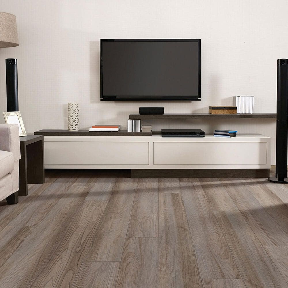 Herregan Distributors Cross Creek Smoked Oyster 8&quot; x 60&quot; Luxury Vinyl Plank, , large