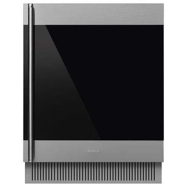 SMEG 38 Bottle Built-In Wine Cooler in Stainless Steel, , large