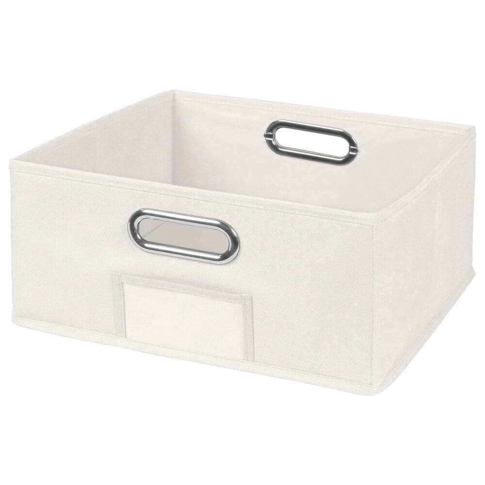Regency Global Sourcing Niche Cubo Foldable Storage Bin in White, , large