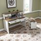 Homestyles Portsmouth Desk with Hutch in White, , large