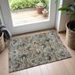 Dalyn Rug Company Silk Road Pewter, Gray, Ivory, Paprika, Sage and Gold 1"8" x 2"6" Area Rug, , large