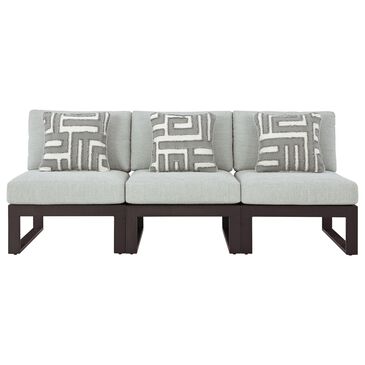 Ashley Beachloft 3-Piece Outdoor Sectional in Gray, , large