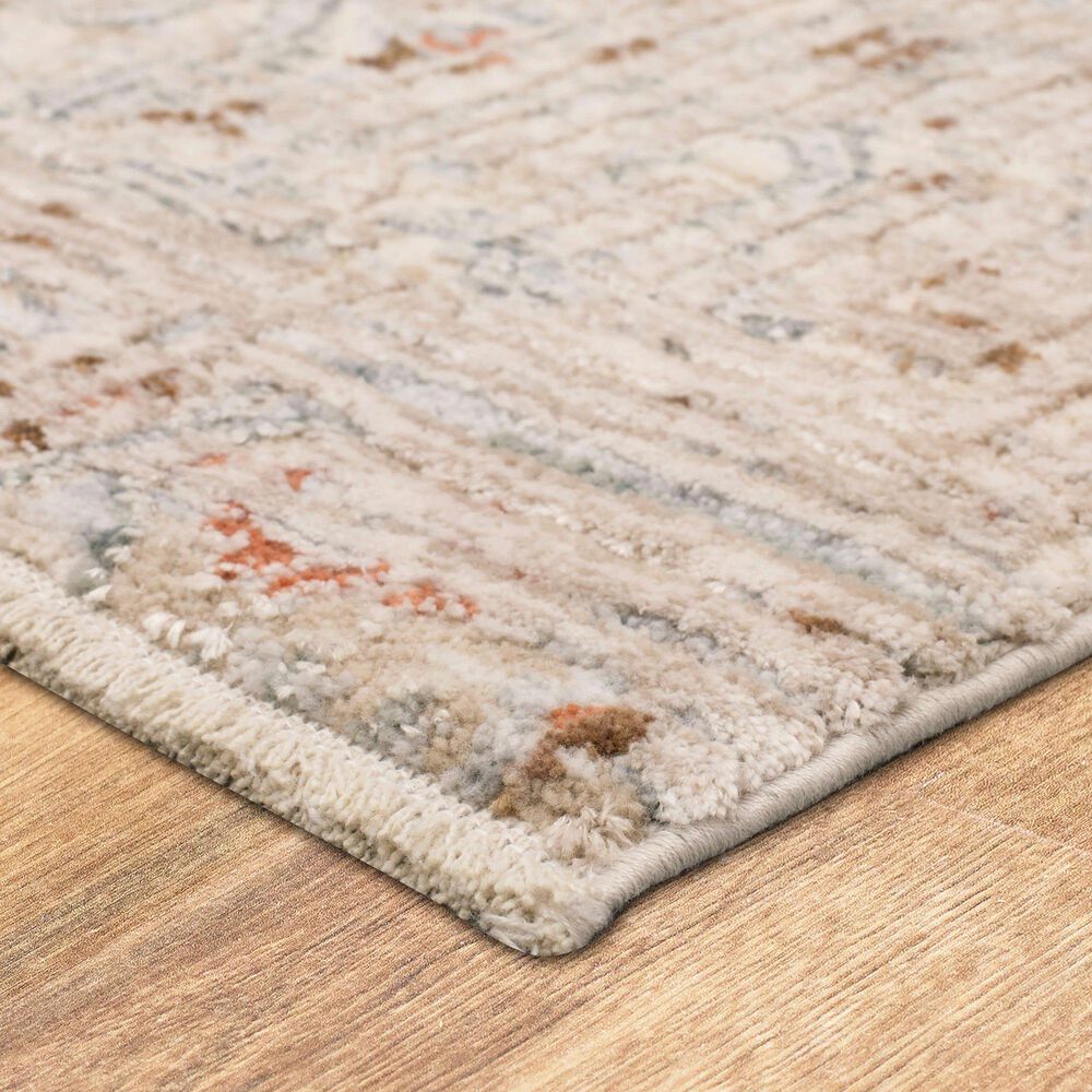Karastan Solitude Pandosia 5&#39; x 7&#39;10&quot; Cream Light Beige Area Rug, , large