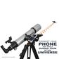 Celestron Starsense Explorer DX 102AZ Smartphone App-Enabled Refractor Telescope in Silver, , large