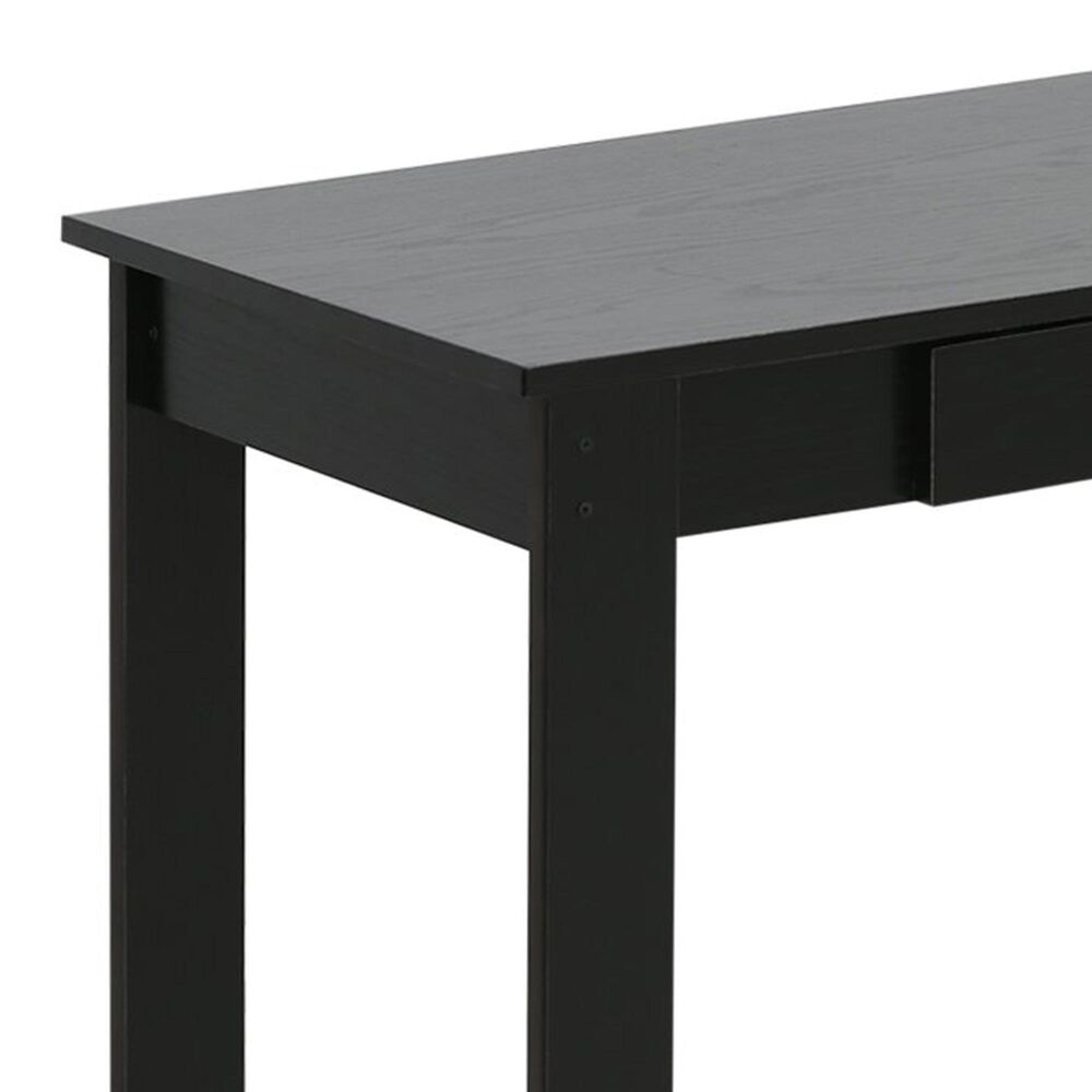 HOMLUX 39" Writing Desk with Drawer in Blackwood, , large