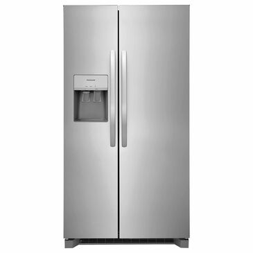 Frigidaire 25.6 Cu. Ft. Standard Depth Side-by-Side Refrigerator in Stainless Steel, , large