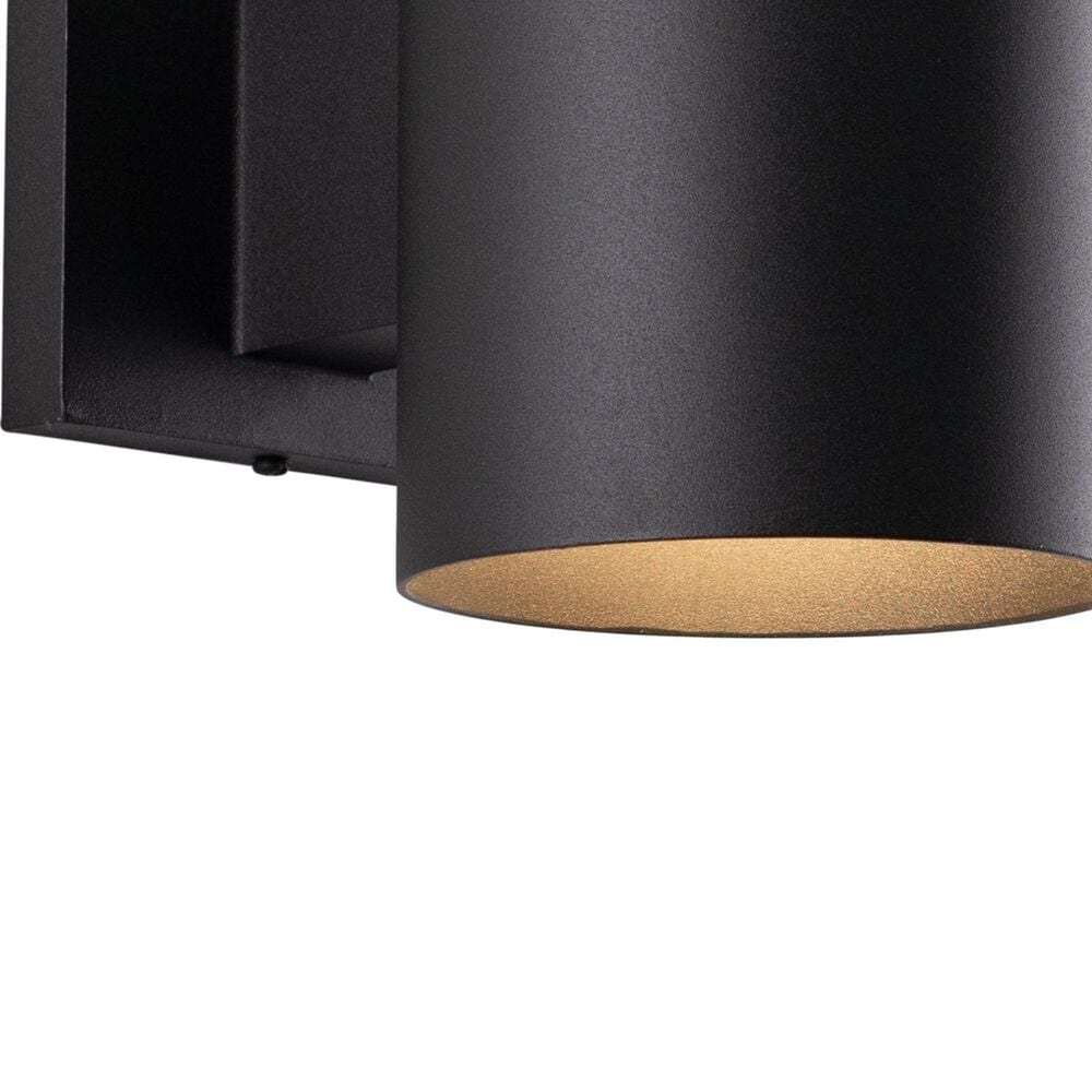Vaxcel Chiasso 1-Light Outdoor Wall Sconce in Textured Black, , large