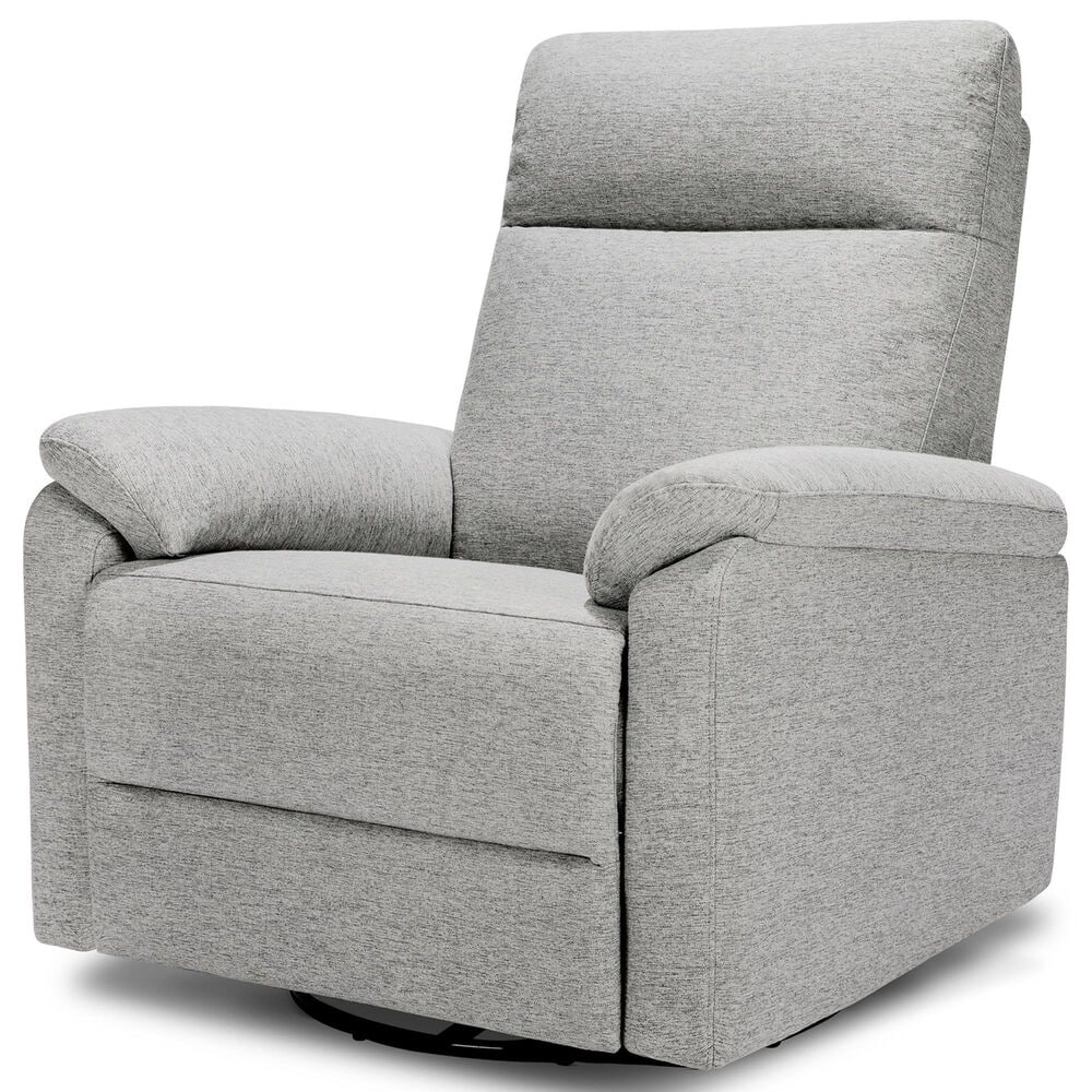 New Haus Suzy Swivel Glider Recliner in Frost Grey, , large