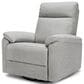 New Haus Suzy Swivel Glider Recliner in Frost Grey, , large