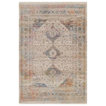 Momeni Izmir IZ-04 2" x 3" Tan, Blue and Rust Area Rug, , large