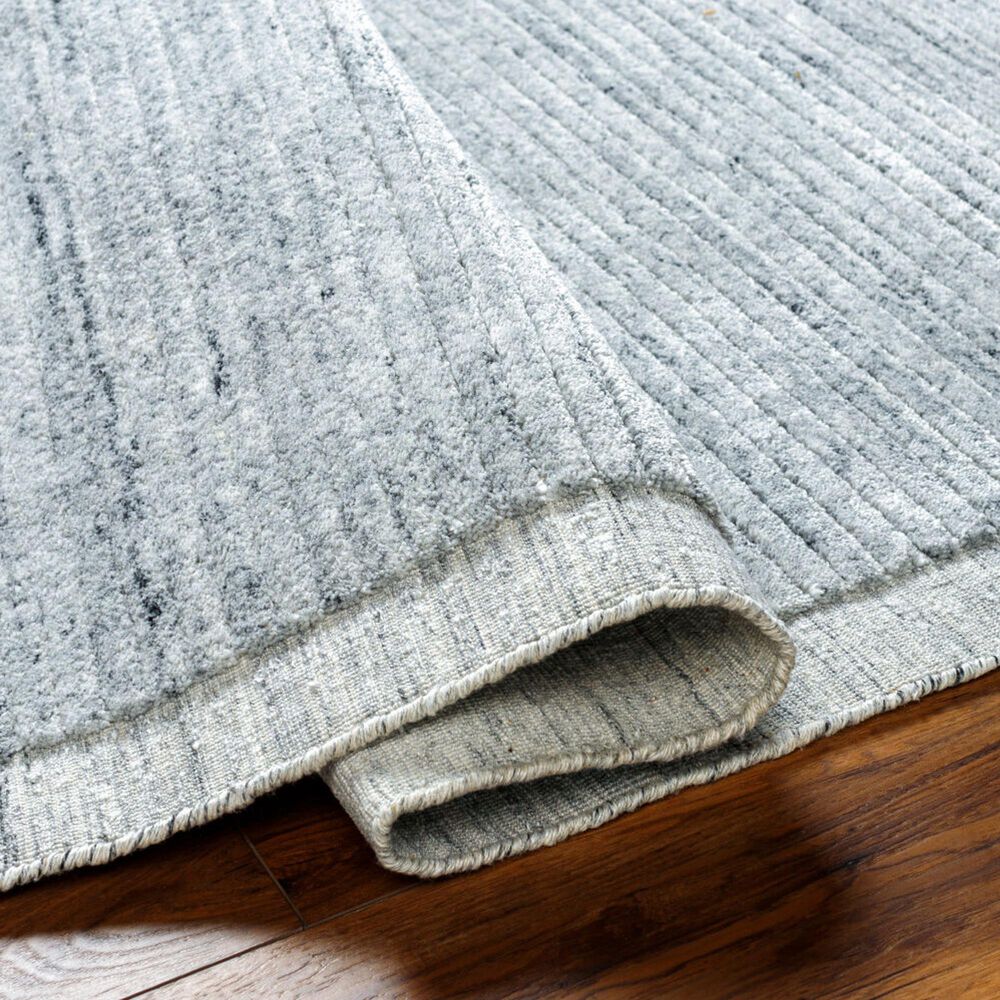 Surya Yasmin Gray, Ivory and Black 10' x 14' Area Rug, , large