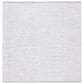 Safavieh Montauk 6" Square Silver Area Rug, , large