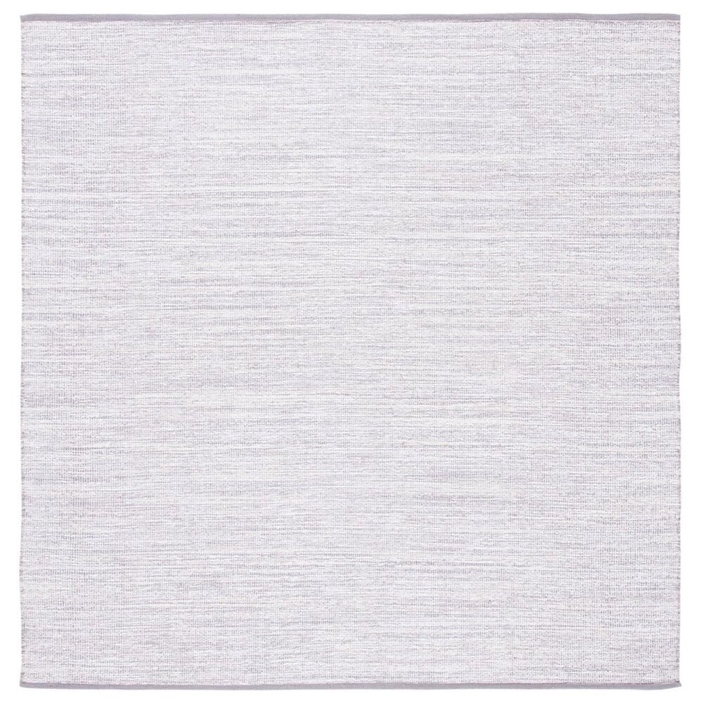 Safavieh Montauk 6" Square Silver Area Rug, , large
