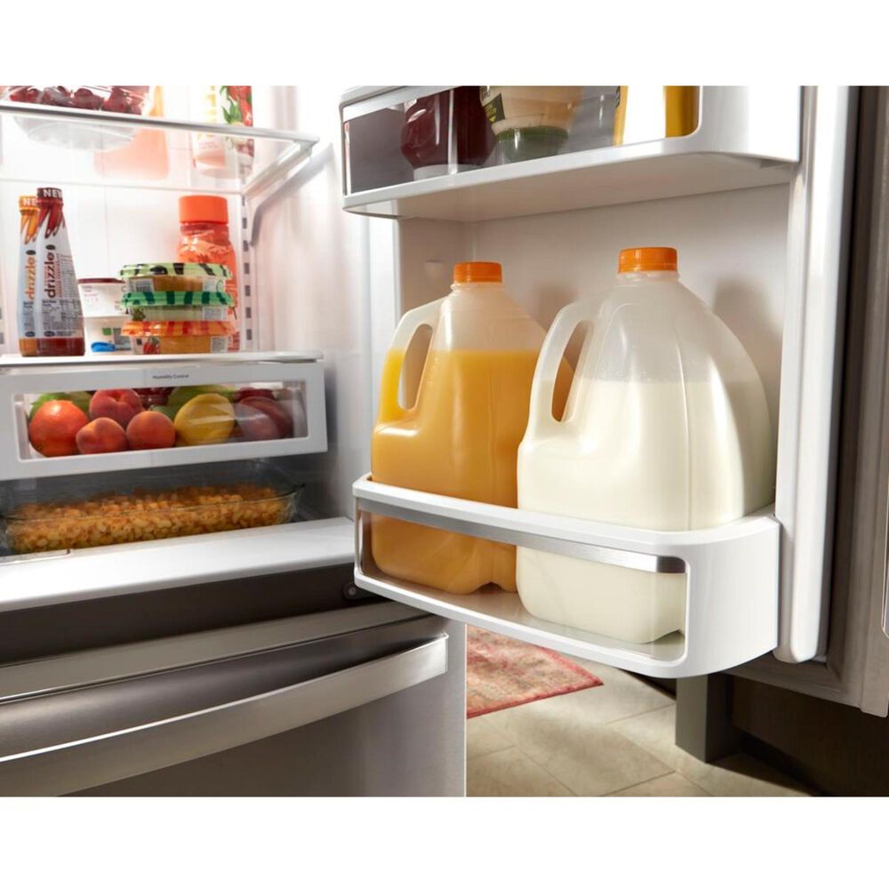 Whirlpool 25 Cu. Ft. 36&quot; Wide French Door Refrigerator in Stainless Steel, , large