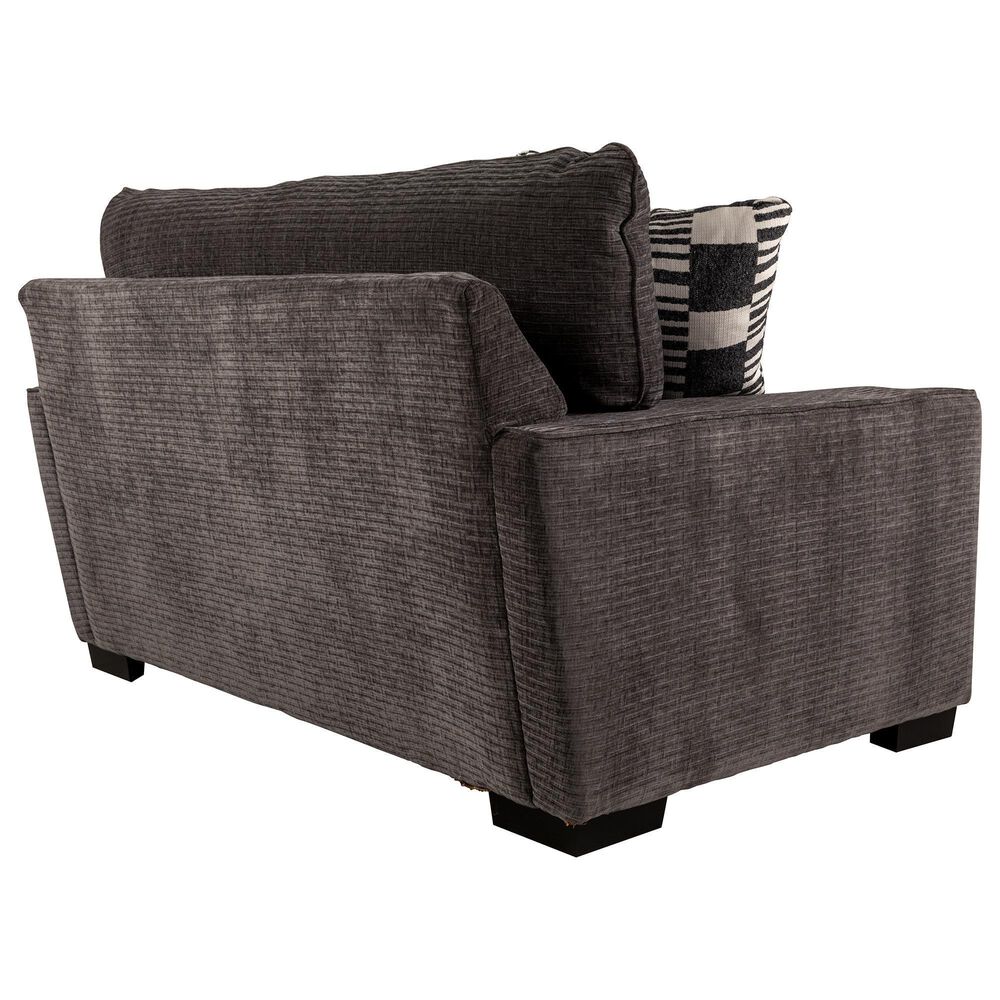 Michael Nicholas Designs Troy Chair and a Half in Lift Charcoal, , large