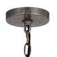Vaxcel Norwood 1-Light Pendant in Vintage Steel and Distressed Wood, , large