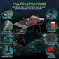 Eureka Llc 47" Captain K Series Gaming Desk - Carbon Fiber Black, , large