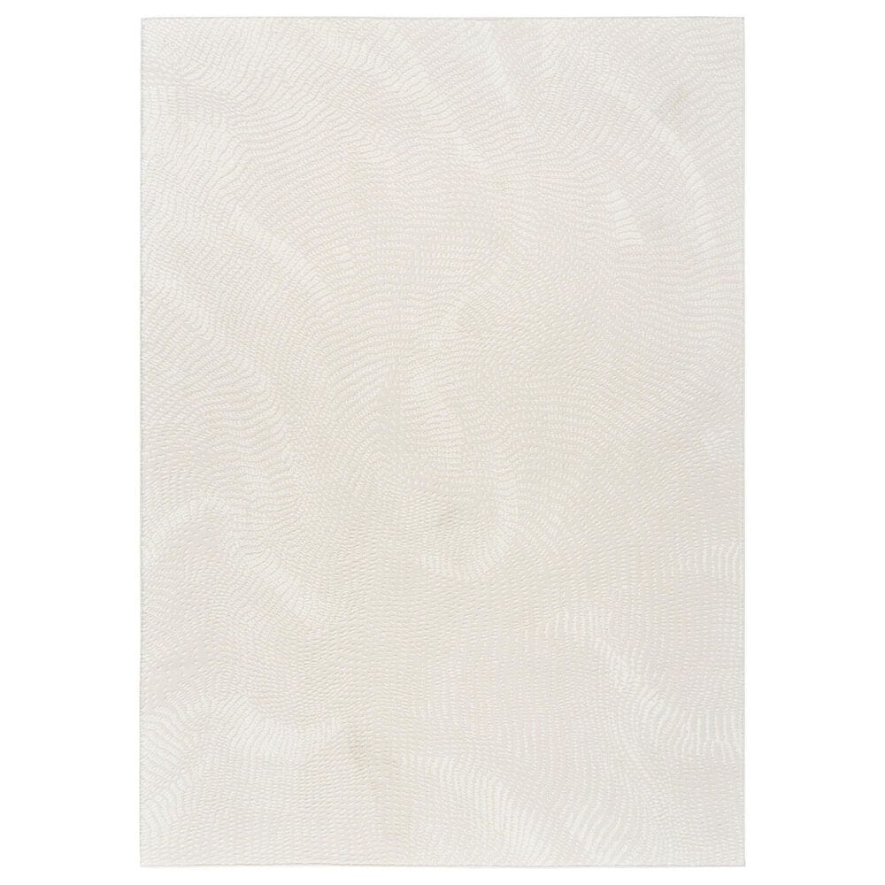 Nourison Central Park West CEP01 Ivory 5"3" x 7"3" Area Rug, , large