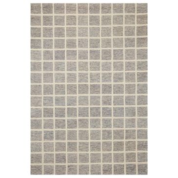 Chris Loves Julia x Loloi Polly 2"3" x 3"9" Slate and Ivory, , large