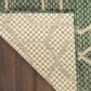 Nourison Horizon HOZ01 Green 10" x 14" Indoor/Outdoor Area Rug, , large