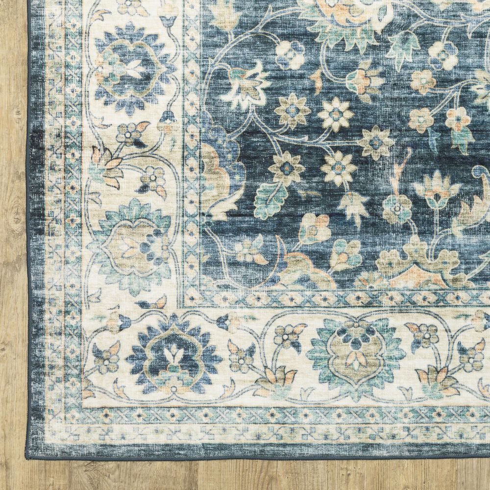 Oriental Weavers Sumter 2&#39; x 3&#39; Blue and Ivory Area Rug, , large