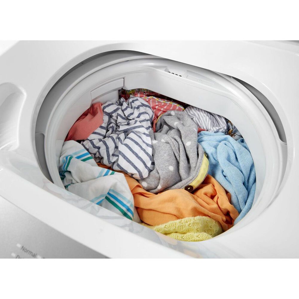 Whirlpool 1.6 Cu. Ft. Electric Stacked Laundry in White, , large